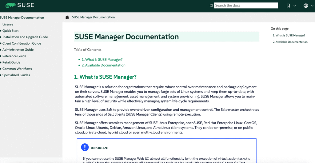 SUSE Manager